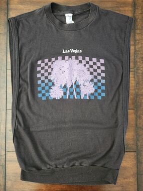 1989s/1990s Vintage Las Vegas Muscle Tee Woman's Medium